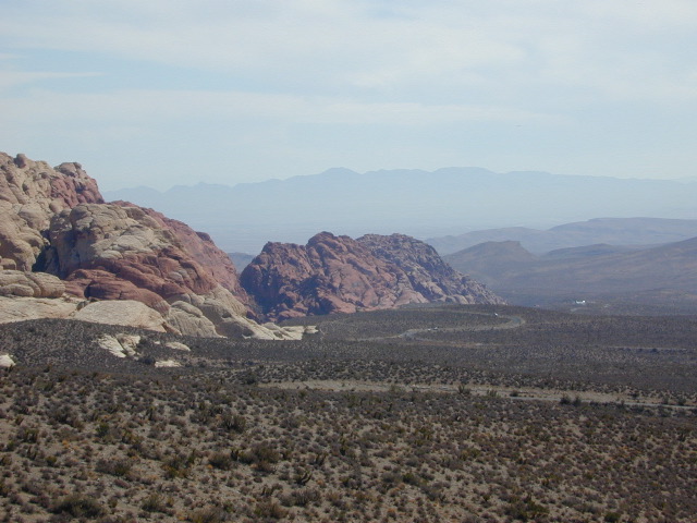 Scenic View At Red Rocks Canyon